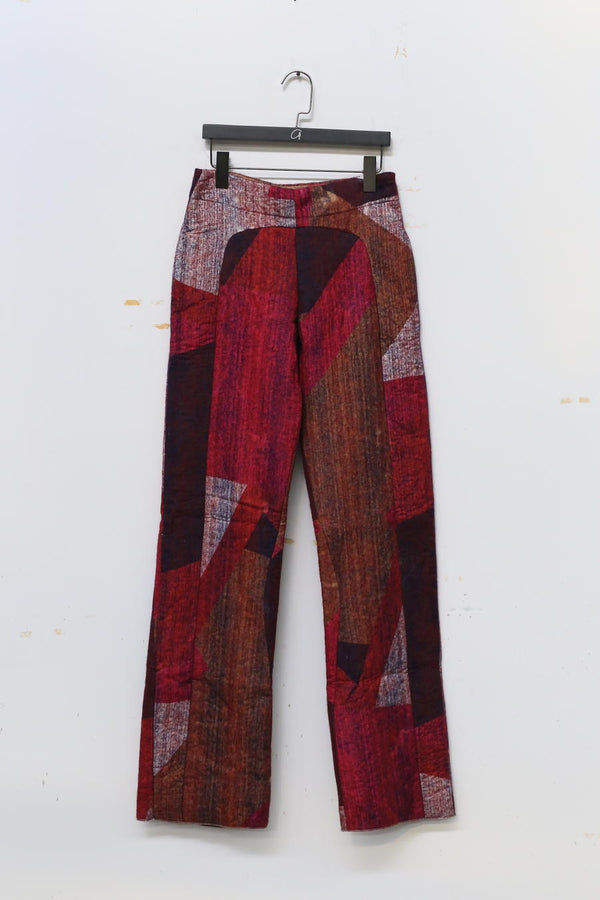 Vitelli contrasting stitching pants FW22_DMB_D010_VBM